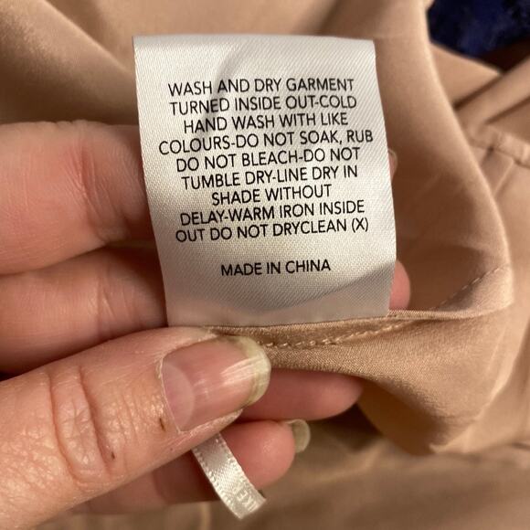 Elegant Navy Lace A-Line Cocktail Dress Stylestalker Adelie Nordstrom Large - Picture 5 of 6